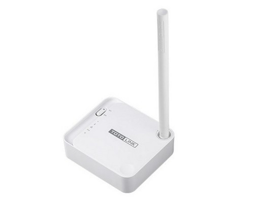Сетевое оборудование TOTOLINK N100RE TOTOLINK 150Mbps Mini Wireless N Router 3*FE Ports(1*WAN + 2*LAN), 1* WPS/RST button,1*5 dBi fixed antenas, PSU 9V/0.5A, VLAN, SSH server, QoS, Repeater, DDNS,Russia PPPOE, Dual Access WPS,WDS,WiFi schedule, Multi
