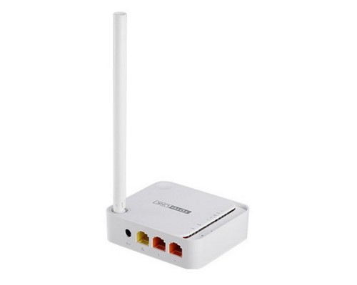 Сетевое оборудование TOTOLINK N100RE TOTOLINK 150Mbps Mini Wireless N Router 3*FE Ports(1*WAN + 2*LAN), 1* WPS/RST button,1*5 dBi fixed antenas, PSU 9V/0.5A, VLAN, SSH server, QoS, Repeater, DDNS,Russia PPPOE, Dual Access WPS,WDS,WiFi schedule, Multi