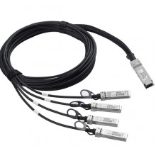 Сетевое оборудование Edge-corE 40G QSFP+ to 4 x 10G SFP+ DAC Breakout Cable with 3M Edge-corE ET6402-10DAC-3M                                                                                                                                             