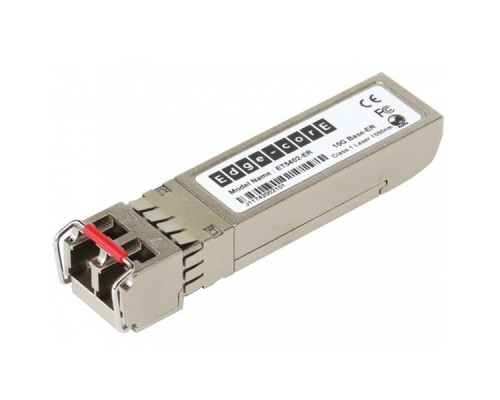 Сетевое оборудование Edge-corE 10G SFP+ Transceiver, 1550nm Siglemode, 802.3ae 10GBASE-ER Compliance, 40Km, LC duplex, compatible with all Edge-Core SFP+ series switches Edge-corE ET5402-ER