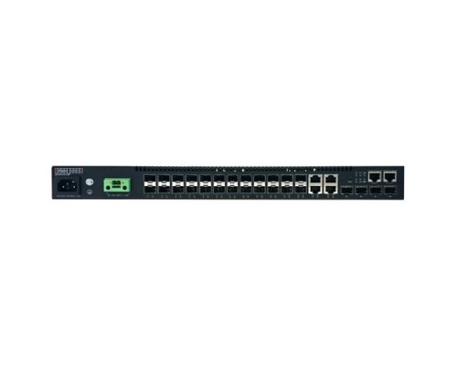 Сетевое оборудование Edge-corE 24 x GE SFP+ 4CG + 4 10G SFP+ ports L2+ Switch, w/ DDM for 10G SFP+ only, 1xRJ45 management port, Dual power supply (AC + DC) Edge-corE ECS4120-28F