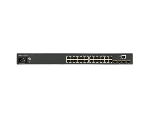 Коммутатор ECS4100-28T Edge-corE 24-Port 10/100/1000Base-T + 4 Gigabit Ethernet SFP, fan-less design L2+ Gigabit Ethernet Switch