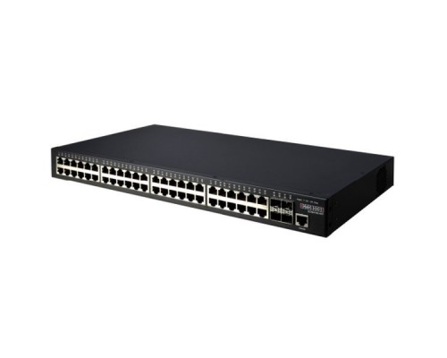 Сетевое оборудование Edge-corE 48-Port 10/100/1000Base-T + 4 Gigabit Ethernet SFP, fan-less design L2+ Gigabit Ethernet Switch Edge-corE ECS4100-52T