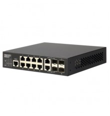 Сетевое оборудование Edge-corE 8 x GE + 2CG + 2 100/1000 SFP L2+ Switch, fan-less design Edge-corE ECS4100-12T                                                                                                                                            