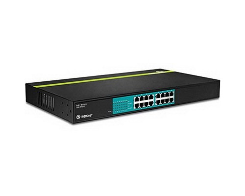 Коммутатор 16-Port 30W/port 10/100Mbps PoE+ Switch 480 W budget