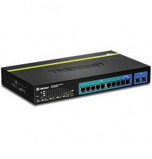 Коммутатор 10-port Gigabit Websmart PoE+ Switch /w 2 Mini-GBIC slots (8 PoE, 2 SFP) TPE-1020WS RTL                                                                                                                                                        