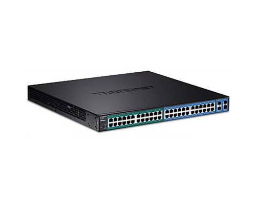 Коммутатор 48-Port Gigabit POE+ Managed Layer 2 Switch with 4 shared SFP slots TL2-PG484 RTL