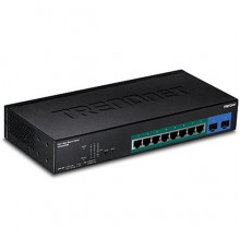 Сетевое оборудование TRENDnet 10-Port Gigabit Web Smart PoE+ Switch TPE-082WS RTL                                                                                                                                                                         