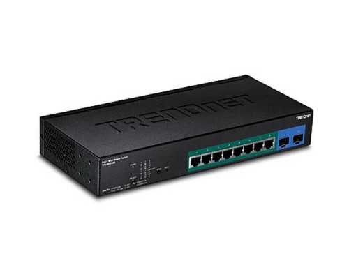 Сетевое оборудование TRENDnet 10-Port Gigabit Web Smart PoE+ Switch TPE-082WS RTL