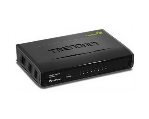 Сетевое оборудование TRENDnet 8-port Gigabit GREENnet Switch TEG-S81g RTL