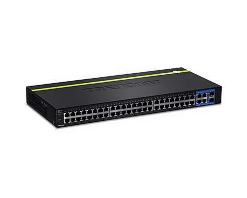 Коммутатор 48-Port 10/100Mbps Web Smart Switch w/ 4 Gigabit Ports and 2 Mini-GBIC Slots  TEG-2248WS RTL