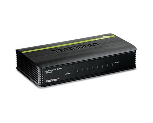 Сетевое оборудование TRENDnet 8-Port 10/100Mbps Switch TE100-S8 RTL