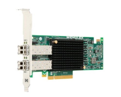 Сетевой адаптер Emulex OCE14102B-UM  (OCE14102-UM) - Dual-port, 10GBASE-SR (short reach optical) SFP+, Converged Network Adapter, Optics included