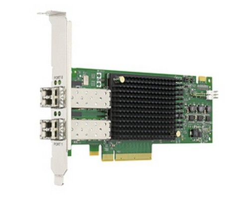 Контроллер LPe32002-M2   Gen 6 (32GFC), 2-port, 16Gb/s, PCIe Gen3