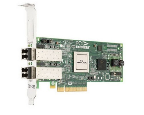 Сетевой адаптер Emulex LPe12002-M8   8GFC, 2-port, 8Gb/s, PCIe Gen3