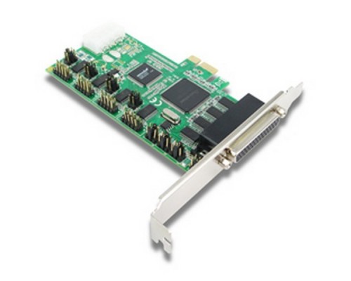 Контроллер 8S PCI-Express I/O card, 8xSerial RS232 Ports, 5V/12V, 230.4Kbps, 4xНа плате, 4xКабель (FG-EMT08A-2-BU01) OEM