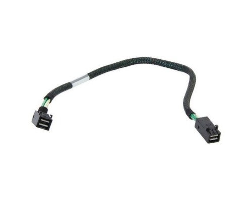 Кабель CBL-RA8643-04M (LSI00413 / L5-00223-00)  Internal, SFF8643-to-SFF8643 угловой (MiniSAS HD-to-MiniSAS HD Right Angle) 40cm