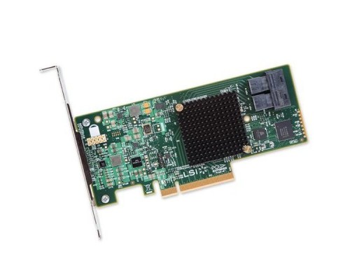 Контроллер LSI MegaRAID SAS 9341-8i LSI00407 (SGL) PCI-E x8+8-port SAS/SATA RAID