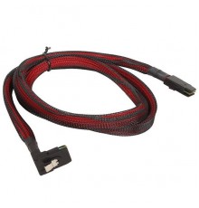 Кабель ACD-RA8087-SFF8087-10M,   Internal, SFF8087(угловой)-to-SFF8087 ( mSAS RightAngle -to- mSAS), W/SideBand, 100cm (6705174-100)                                                                                                                      