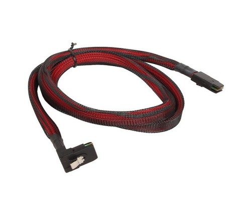 Кабель ACD-RA8087-SFF8087-10M,   Internal, SFF8087(угловой)-to-SFF8087 ( mSAS RightAngle -to- mSAS), W/SideBand, 100cm (6705174-100)