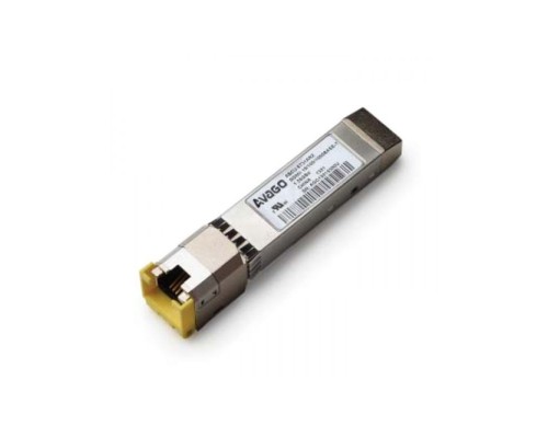 Волоконно-оптический приемопередатчик ABCU-5730RZ   Avago Трансивер 1G (1.25 GBd Ethernet), SFP, RJ45/CU, 100m, push button, Foxconn Avago