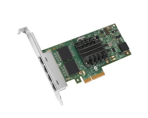 Сетевая карта INTEL I350-T4  (OEM) (PCI Express, 4-Ports, 10/100/1000Base-T, 1000Mbps, Gigabit Ethernet)