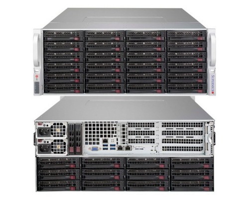 Корпус SuperMicro CSE-847BE2C-R1K28WB  4U, 36 x 3.5