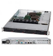 Корпус SuperMicro CSE-815TQ-563UB Black 1U SC815 U1/O W/563W                                                                                                                                                                                              