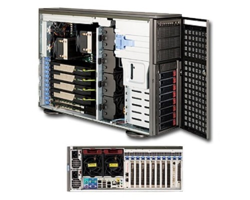 Корпус серверный Supermicro CSE-747TQ-R1400B