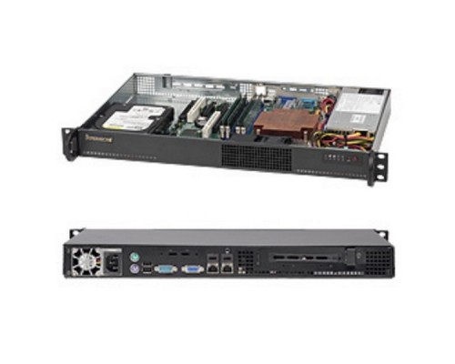 Корпус серверный 1U Supermicro CSE-510-200B