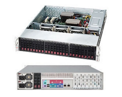 Корпус SuperMicro CSE-216BA-R1K28LPB Black 2U