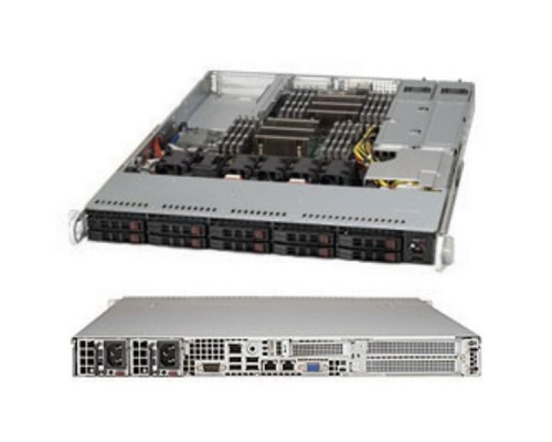 Корпус серверный 1U Supermicro CSE-116TQ-R700WB