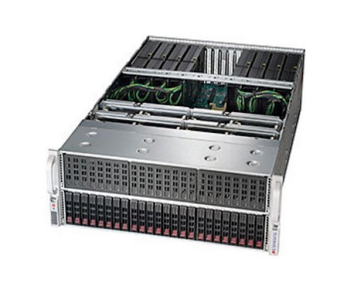 Платформа системного блока SYS-4028GR-TRT 4U Rackmountable(MCP-290-00057-0N)  CSE-418GTS-R3200B X10DRG-OT+-CPU  SATA3 with RAID 0, 1, 5, 10