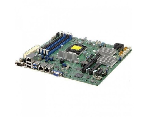 Материнская плата Материнская плата SuperMicro MBD-X11SSL-B Micro-ATX  LGA 1151  64GB Unbuffered ECC UDIMM  6xSATA3  6xUSB2.0  5xUSB3.0  VGA 1xPCI-E3.0x8(in x16 slot)  1xPCI-E3.0x8  1xPCI-E3.0x4 (in x8 slot)