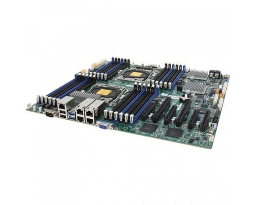 Материнская плата Материнская плата SuperMicro MBD-X10DRC-LN4+-B EATX  LGA 2011  24xDDR4 10xSATA3  8xSAS3 5xUSB3.0(2 rear, 2 internal, 1 Type A)  4xUSB2.0 (2 rear, 2 internal)   VGA   2xPCI-E3.0x16  3xPCI-E3.0x8  1xPCI-E2.0x4 (in x8)