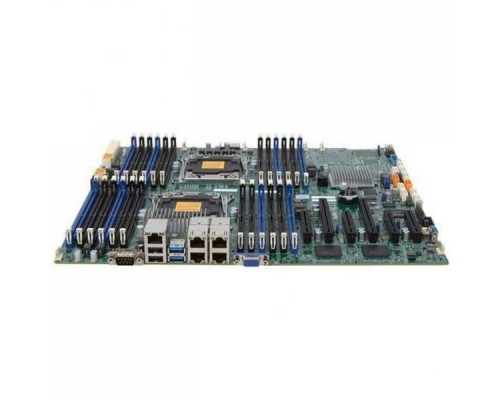 Материнская плата Материнская плата SuperMicro MBD-X10DRC-LN4+-B EATX  LGA 2011  24xDDR4 10xSATA3  8xSAS3 5xUSB3.0(2 rear, 2 internal, 1 Type A)  4xUSB2.0 (2 rear, 2 internal)   VGA   2xPCI-E3.0x16  3xPCI-E3.0x8  1xPCI-E2.0x4 (in x8)