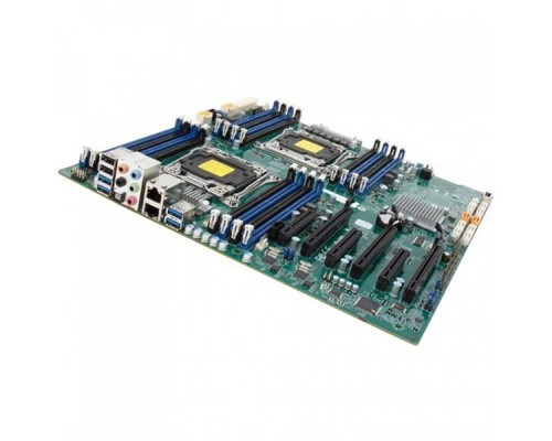 Supermicro Материнская плата SuperMicro MBD-X10DAI-B,  OEM E-ATX Intel Xeon processor E5-2600 v4/ v3 Dual Socket R3 (LGA 2011) 16x 288-pin DDR4 Intel C612 chipset 10x SATA3 3 PCI-E 3.0 x16