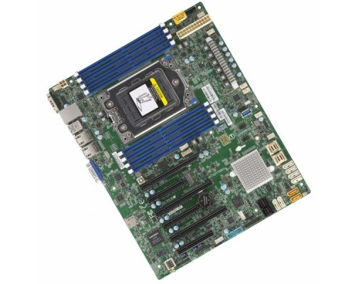 Supermicro Материнская плата SuperMicro MBD-H11SSL-I-B ATX AMD EPYC(Socket SP3) 8xDDR4 16xSATA M.2, 2x1GbE (Intel® I210) IPMI 3xPCI-Ex16 + 3xPCI-Ex8 Video port