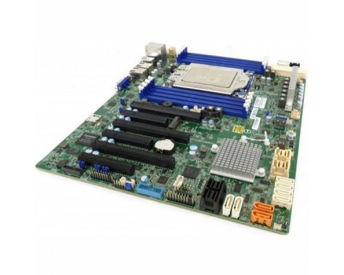 Supermicro Материнская плата SuperMicro MBD-H11SSL-I-B ATX AMD EPYC(Socket SP3) 8xDDR4 16xSATA M.2, 2x1GbE (Intel® I210) IPMI 3xPCI-Ex16 + 3xPCI-Ex8 Video port