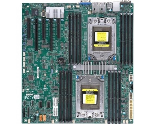 Материнская плата SuperMicro MBD-H11DSI-B E-ATX AMD EPYC 7000 2xSP3 16xDDR4 10xSATA3 2xUSB3.0 4xUSB2.0 VGA 3xPCI-E3.0x8 2xPCI-E3.0x16