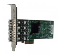 Сетевой адаптер Silicom PE2G4SFPi35L Quad port 1 Gb/s, PCI-E x4, Intel i350AM4                                                                                                                                                                            