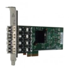 Сетевой адаптер Silicom PE2G4SFPi35L Quad port 1 Gb/s, PCI-E x4, Intel i350AM4                                                                                                                                                                            