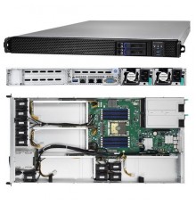 Платформа системного блока TYAN B5631G88V2HR-2T-N 1U 4-GPU Server Barebones, (1) LGA3647 Intel Xeon Scalable, 12 DDR4 DIMM slots, 2 Hot-swap SATA III, 4 Double-width PCIex16 slots for GPUs, 1 PCIex16 slot for NIC up to 100Gb/s,2 NVMe M.2 22110/2280, 