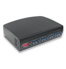Внешний USB 4x HUB, 4xUSB3.0, 1xUSB Fast Charger port, Black, FG-UU303C-1AB-EU-BC01 Blister pack                                                                                                                                                          