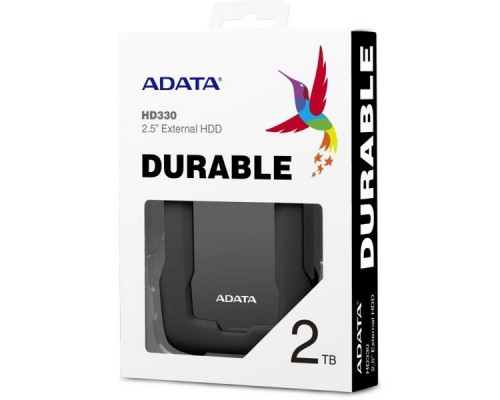 Внешний жесткий диск ADATA HD330 2Тб USB 3.1 AHD330-2TU31-CBK