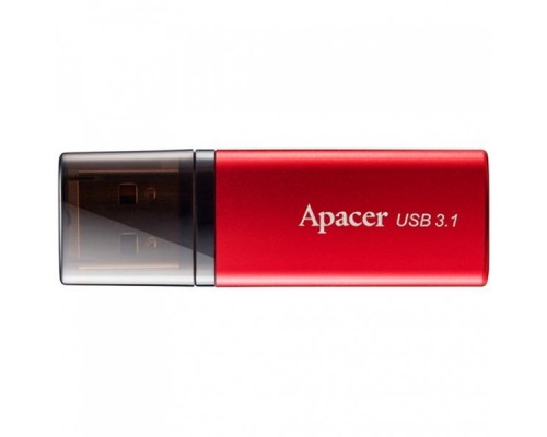 Накопитель USB Drive 64GB Apacer AH25B USB  AP64GAH25BR-1 USB 3.1 Gen 1, Red/Black, Metal case, (916297) RTL