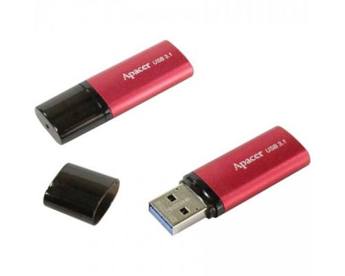 Накопитель USB Drive 64GB Apacer AH25B USB  AP64GAH25BR-1 USB 3.1 Gen 1, Red/Black, Metal case, (916297) RTL