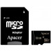 Память SD Card microSDHC 32GB Apacer Memory Card AP32GMCSH10U1-R UHS-I U1 Class 10, Adapter, Retail