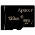 Память SD Card microSDHC 128GB Apacer Memory Card AP128GMCSX10U1-R UHS-I U1 Class 10, Adapter, Retail