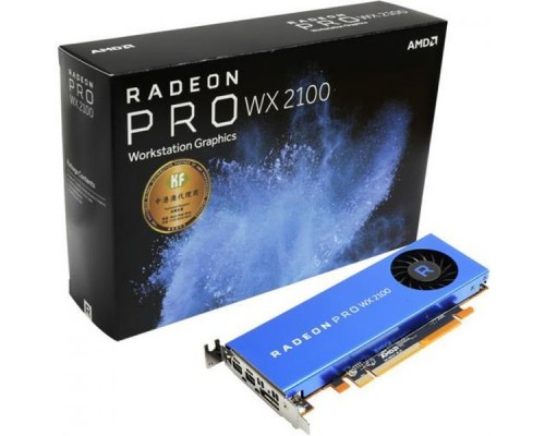 Видеокарта RADEON PRO WX 2100 - 2GB GDDR5 2-MDP / 1-DP PCIE 3.0 100-506001 (416443)